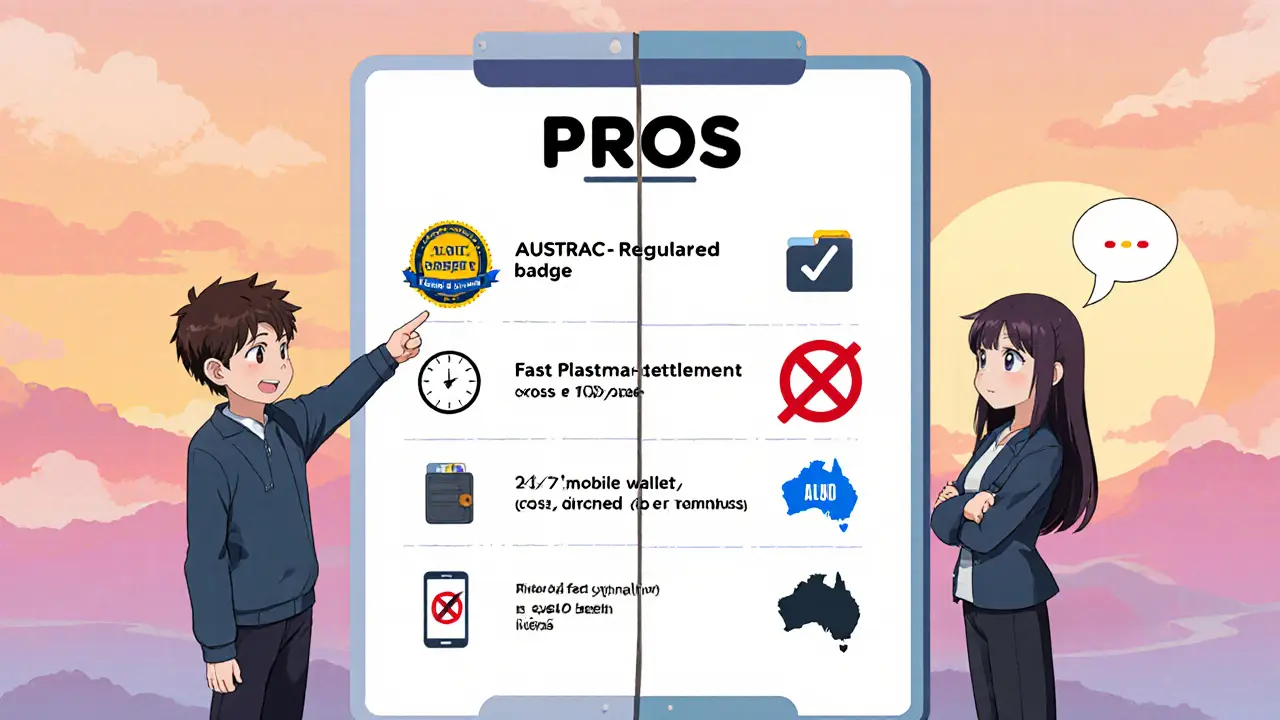 Two anime characters showing pros and cons of TimeX exchange.