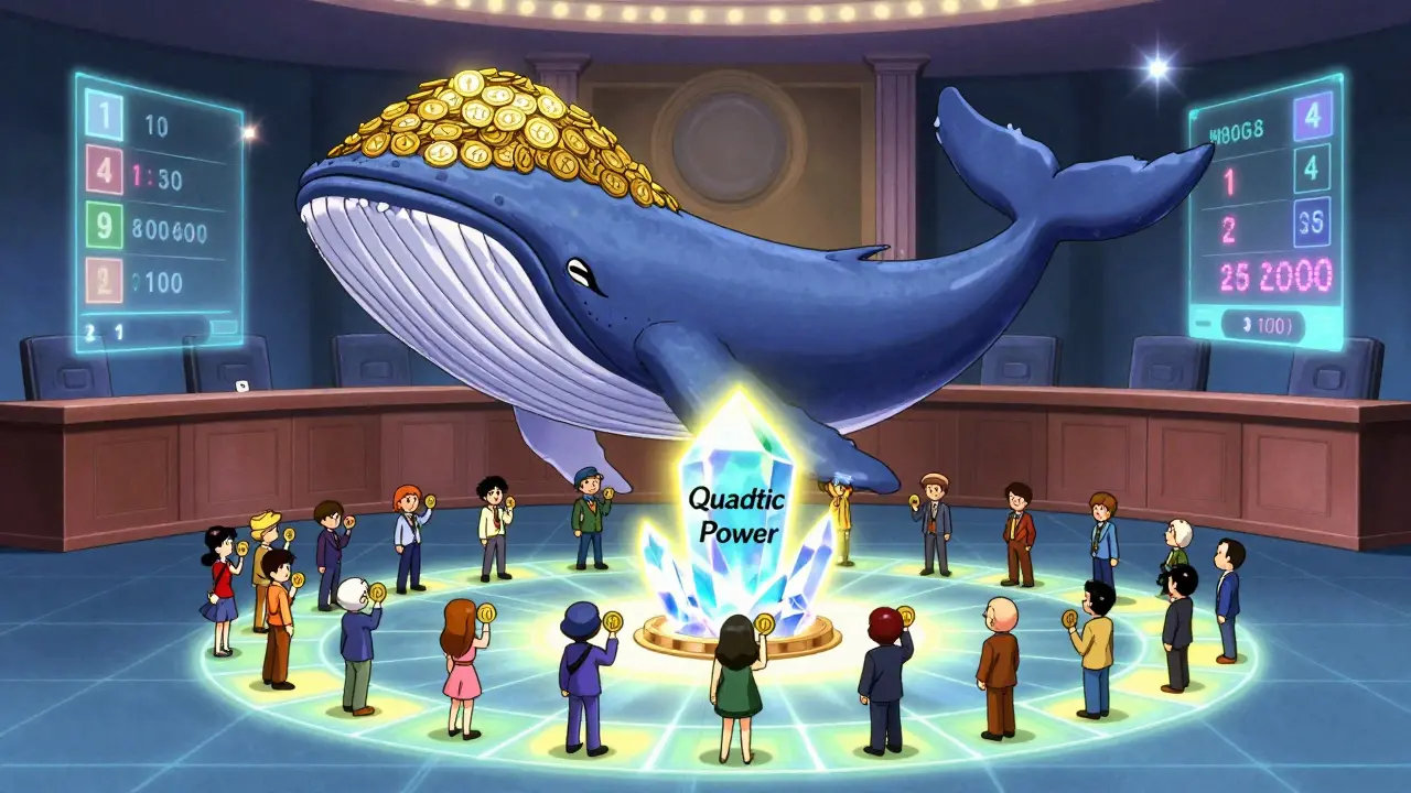 Quadratic Voting in DAOs: How It Fixes Whale Dominance and Gives Power Back to the Community