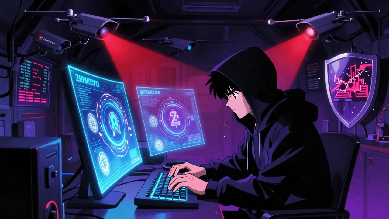 Privacy Technology vs Surveillance Technology Arms Race in Crypto