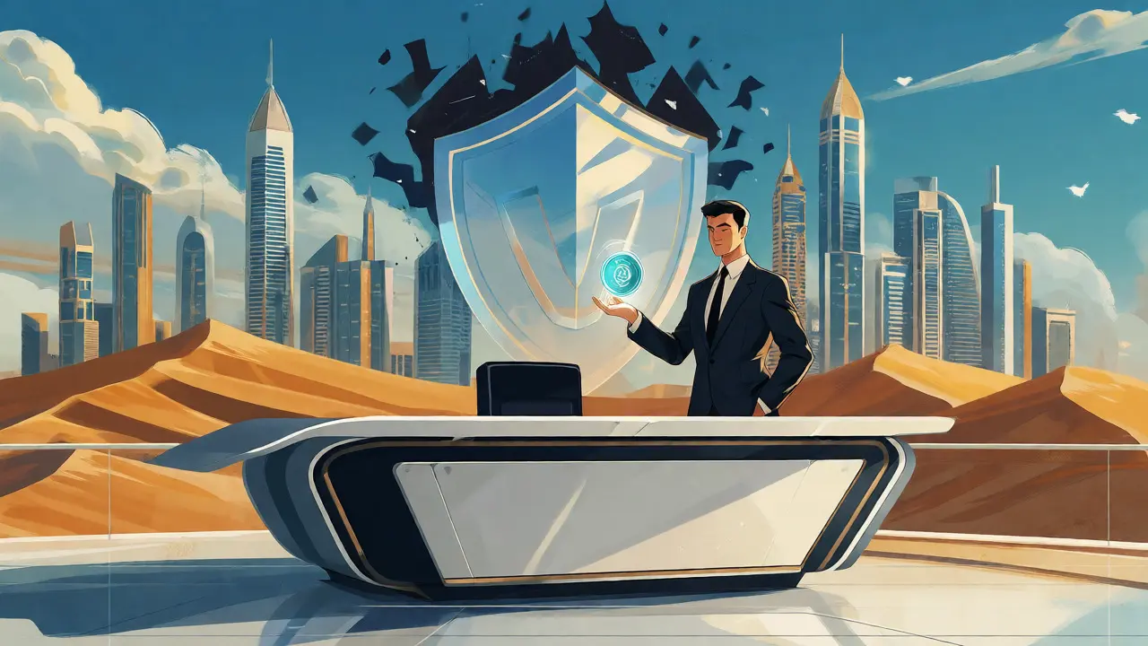 Anime professional trader in Dubai with a regulatory shield against past legal issues.